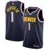 Men's Denver Nuggets #1 Michael Porter Jr. Nike Navy 2020-21 Swingman Stitched Jersey