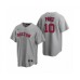 Men's Boston Red Sox #10 David Price Nike Gray Replica Road Stitched Jersey