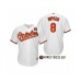 Men's Baltimore Orioles 2019 Armed Forces Day #8 Cal Ripken Jr White Stitched Jersey