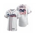 Men's John Smoltz #29 Atlanta Braves White 2020 Stars & Stripes 4th of July Stitched Jersey