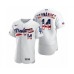 Men's Fred McGriff Atlanta Braves #27 White 2020 Stars & Stripes 4th of July Stitched Jersey