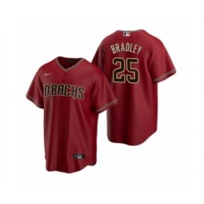 Men's Arizona Diamondbacks #25 Archie Bradley Nike Red Replica Alternate Stitched Jersey