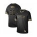 Men's Colorado Rockies #26 David Dahl Authentic Black Gold Fashion Baseball Stitched Jersey