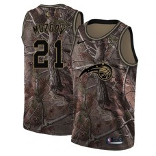 Men's Nike Orlando Magic #21 Timofey Mozgov Swingman Camo Realtree Collection NBA Jersey