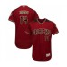 Men's Arizona Diamondbacks #14 Caleb Joseph Red Alternate Authentic Collection Flex Base Baseball Jersey