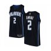 Men's Orlando Magic #2 Al-Farouq Aminu Authentic Black Basketball Jersey Statement Edition