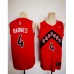 Men's Toronto Raptors #4 Scottie Barnes Fanatics Branded Red 2020-21 Fast Break Replica Player Stitched Jersey