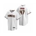 Men's Arizona Diamondbacks #47 Andrew Chafin Nike White Replica Home Stitched Jersey