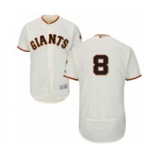 Men's San Francisco Giants #8 Alex Dickerson Cream Home Flex Base Authentic Collection Baseball Player Stitched Jersey