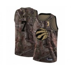 Men's Toronto Raptors #7 Kyle Lowry Swingman Camo Realtree Collection 2019 Basketball Finals Champions Jersey