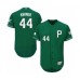 Men's Pittsburgh Pirates #44 Kevin Kramer Green Celtic Flexbase Authentic Collection Baseball Player Stitched Jersey