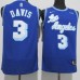 Men's Nike Los Angeles Lakers #3 Anthony Davis Authentic Blue Stitched Jerseys