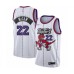 Men's Toronto Raptors #22 Patrick McCaw Authentic White Hardwood Classics Basketball Stitched Jersey