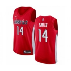 Men's Nike Washington Wizards #14 Jason Smith Red Swingman Jersey - Earned Edition