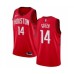 Men's Nike Houston Rockets #14 Gerald Green Red Swingman Jersey - Earned Edition