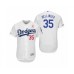 Men's Cody Bellinger Los Angeles Dodgers #35 White 2019 Mothers Day Flex Base Home Stitched Jersey