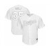 Men's Los Angeles Dodgers #35 Cody Bellinger Belli Authentic White 2019 Players Weekend Baseball Jersey