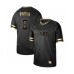 Men's San Francisco Giants #8 Gerardo Parra Authentic Black Gold Fashion Baseball Stitched Jersey