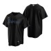 Men's Nike Miami Marlins Blank Black Alternate Stitched Baseball Jersey