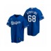 Men's Los Angeles Dodgers #68 Ross Stripling Royal 2020 World Series Champions Replica Stitched Jersey