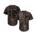 Men's Milwaukee Brewers #12 Alex Wilson Authentic Camo Realtree Collection Flex Base Baseball Jersey