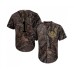 Men's Cleveland Indians #1 Greg Allen Authentic Camo Realtree Collection Flex Base Baseball Jersey