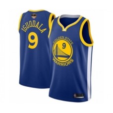 Men's Golden State Warriors #9 Andre Iguodala Swingman Royal Blue 2019 Basketball Finals Bound Basketball Jersey - Icon Edition