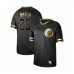 Men's Chicago Cubs #29 Brad Brach Authentic Black Gold Fashion Baseball Stitched Jersey