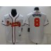 Men's Atlanta Braves #8 Eddie Rosario Nike White 2022 Gold Program Authentic Player Stitched Jersey