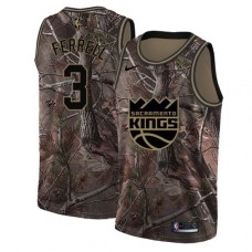 Men's Nike Sacramento Kings #3 Yogi Ferrell Swingman Camo Realtree Collection NBA Jersey