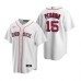 Men's Nike Boston Red Sox #15 Dustin Pedroia White Home Stitched Baseball Jersey