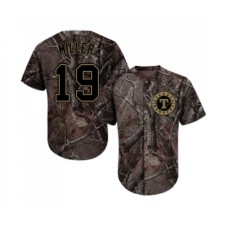 Men's Texas Rangers #19 Shelby Miller Authentic Camo Realtree Collection Flex Base Baseball Jersey