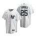 Men's Nike New York Yankees #25 Gleyber Torres White Home Stitched Baseball Jersey