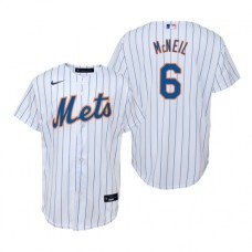 Men's Nike New York Mets #6 Jeff McNeil White Home Stitched Baseball Jersey