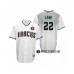 Men's 2019 Armed Forces Day #22 Jake Lamb Arizona Diamondbacks White Stitched Jersey