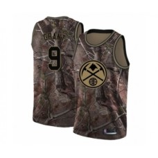 Men's Denver Nuggets #9 Jerami Grant Swingman Camo Realtree Collection Basketball Jersey