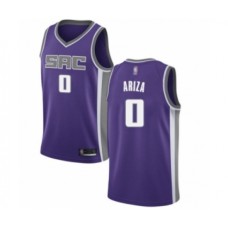 Men's Sacramento Kings #0 Trevor Ariza Authentic Purple Basketball Jersey - Icon Edition