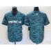 Men's Nike Los Angeles Angels Blank Teal 2023 All Star Cool Base Stitched Jersey