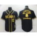 Bad News Bears #12 Chico's Bail Black Bonds - Let Freedom Ring Button-Down Baseball Stitched Jersey