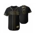 Men's 2019 Golden Edition Arizona Diamondbacks Black #13 Nick Ahmed Flex Base Stitched Jersey