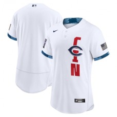 Men's Cincinnati Reds Blank Nike White 2021 MLB All-Star Game Authentic Stitched Jersey