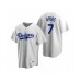 Men's Los Angeles Dodgers #7 Julio Urias Nike White Cooperstown Collection Home Stitched Jersey