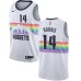 Men's Nike Denver Nuggets #14 Gary Harris Swingman White NBA Jersey - City Edition