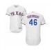 Men's Texas Rangers #46 Taylor Guerrieri White Home Flex Base Authentic Collection Baseball Player Stitched Jersey