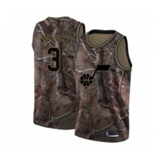 Men's Utah Jazz #3 Justin Wright-Foreman Swingman Camo Realtree Collection Basketball Stitched Jersey