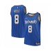 Men's Orlando Magic #8 Terrence Ross Authentic Blue Hardwood Classics Basketball Stitched Jersey