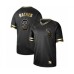 Men's Chicago White Sox #3 Harold Baines Authentic Black Gold Fashion Baseball Stitched Jersey