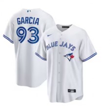 Men's Toronto Blue Jays #93 Yimi Garcia Nike White Home Replica Player Stitched Jersey