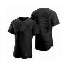 Men's Cody Bellinger #35 Los Angeles Dodgers Black Awards Collection NL MVP Stitched Jersey