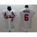 Men's St.Louis Cardinals #6 Stan Musial White Independence Stitched Jersey